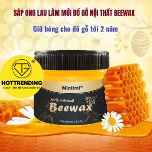 Sáp ong Beewax đánh bóng đồ gỗ 100% từ thiên nhiên chất lượng cao hàng nhập khẩu