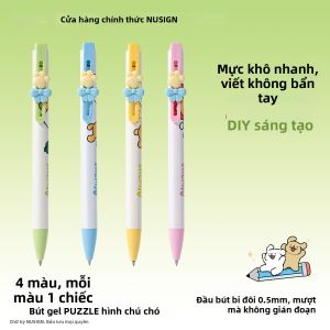Nusign | Bút Gel Chống Thấm Cho Học Tập Và Thi Đậu 0.5mm Màu Đen