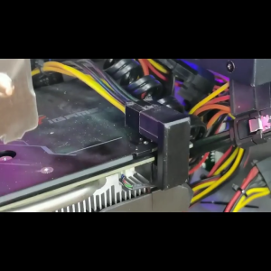 ข้องอ ATX 6 Pin Female to 6 Pin Male 8 Pin to 8 Pin 180 Degree Angled Turning Connector Power Adapter Head for GPU