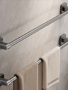 WEIMEIYUAN | Wall-mounted Drill-free Bathroom Towel Rack