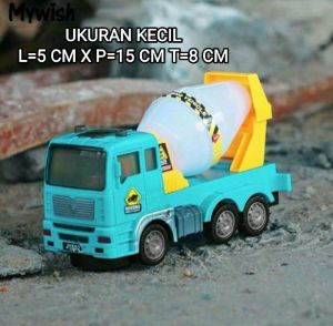 Mobil Truk Mini yang dapat berjalan dan berbelok arah saat mentok