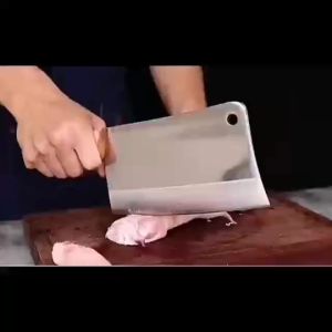 บังตอญี่ปูประมาณ 5 มิล รุ่นหนา5 กระดูกสแตนเลส ด้วยเครื่องสำอางที่มีดสับกระดูกสแตนเลส