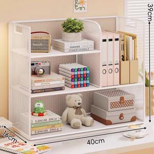 MUGG | Desk Corner Bookshelf Multi-tier Book Storage Shelf