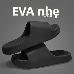 Dép Đi Trong Nhà Mùa Hè Mới Cho Nữ Đế Mềm Chống Trượt Trong Phòng Tắm EVA Dép Xỏ Ngón Bằng Nhựa EVA Êm Ái Thoải Mái Thoáng Khí