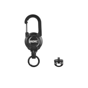 BRDRC | BRDRC Extendable Retractable Holders for DJI Pocket 4 3/Insta360 X5 X4 Lanyard Backpack Buckle Mount Outdoor Headed Clip Buckle