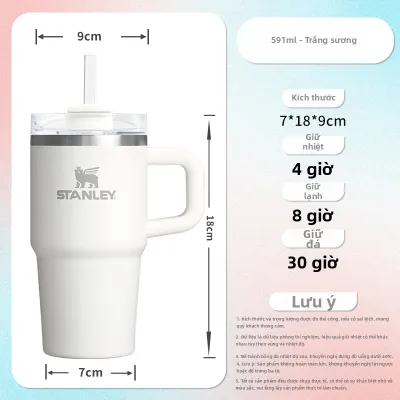 STANLEY | Cốc Cách Nhiệt Inox Dây Cỏ Có Dung Lượng Lớn