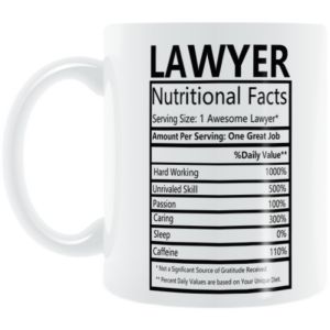 LAWEY Lawyer Ceramic Mug High Temperature Resistant Milk Coffee American Water Cup Gift for Home Office Use Nordic Style