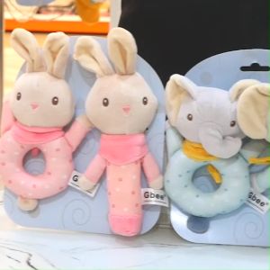 ตู้ตุ๊กตามือเขย่า เสียงกรุ๊งกริ๊ง เฉพาะเล่นเสริมพัฒนา บีบ สะสม ถูกเฉพาะและปลอดภัย