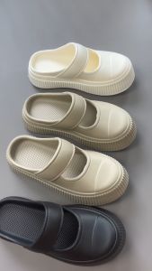 Sục nữ chính hãng XIXITIAO đế cao 35cm Mayto kiểu dáng dép Mary Jane quai hậu dễ thương 2024 CS-44