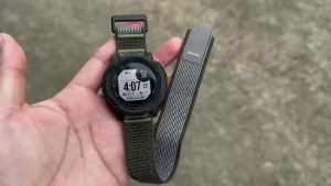 Quick Release Woven Nylon Loop Replacement Strap for Garmin Instinct E Instinct 2  2X  3 970 955 965