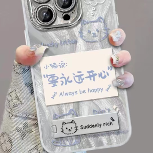 Fancy Metal Bracket for Mobile Phone Shell for iPhone Huawei Vivo Xiaomi Oppo Glory Samsung OnePlus Fun Cartoon Cute Anime Drop-Resistant Foldable Invisible Bracket Portable Student Desktop