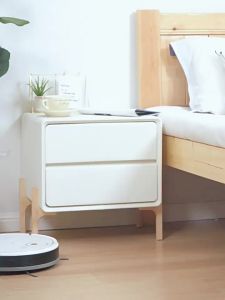 YYBAIO | Bàn Đầu Giường Cao Cấp Từ Gỗ Nguyên Khối Dễ Lắp Ráp
