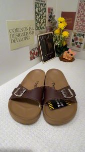 รองเท้าแบบสวม Y-Roon (วัยรุ่น) รุ่น Y21ปรับสายรองเท้าได้   ทรงไบเก้น <birkenstock>  หน้าเข็มขัด