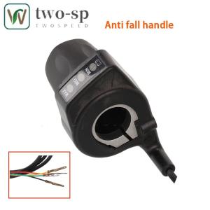 Waterproof Half Twist Throttle for Electric Bicycle Mountain Bike 12v-72v Modified Part Waterproof Joint Connector Accessories