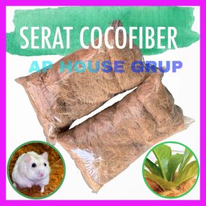 COCOFIBER SERAT KELAPA ORGANIK - SARANG HAMSTER - MEDIA TANAMAN HIAS - SARANG TELUR BURUNG