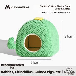 YUEXIAOMENG | Washable Warmth Sleeping Nest for Rabbits Chinchillas Guinea Pigs