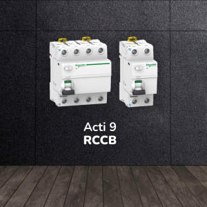 Schneider เซอร์กิตเบรกเกอร์ MCB 1 โพล ขนาด 4A ชนิด C-curve รหัส A9F74104 รุ่น Acti9 iC60N
