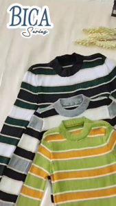 Ghaniya Clothing - Bica Knit Inner Sweater Wanita - Press Body