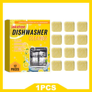 JOKEHOE Dishwasher Cleaner Strong Oil Stain Dirt Grease Removal Deeply Clean Descaling Detergent Tablets Kitchen Cleaning Tools