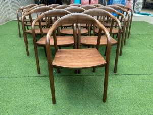 Ghế Ăn- ghế gỗ neva có tay ghế nhà hàng khách sạn cao cấp