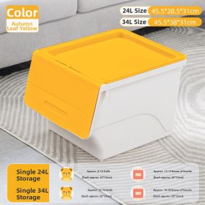 CHAHUA | Plastic Organizer Box for Children Toys and Clothing