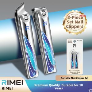 rimei(Rimei) | Household Nail Clippers Set with Pointed and Beveled Edge for Ingrown Nails