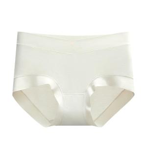 HODO | กางเกงชั้นในทรงสามเหลี่ยมผ้าฝ้ายแท้สำหรับผู้หญิง Hodo ไร้ตะเข็บ ระบายอากาศได้ดี กางเกงขาสั้นทรงบาง ป้องกันแบคทีเรีย ทรงเอวกลาง