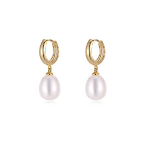 TFY | Natural Freshwater Pearl Earrings Sterling Silver 925