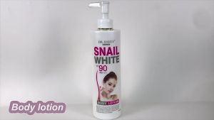 Snail White Body Lotion SPF 90 Moisturizer Anti Aging Sun Protection Whitening Lotion Sunblock Lotion Skin Whitening Skin Brightening