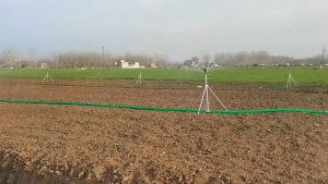 sprinkler pertanian big gun 1 inc 4 arah nozzle Merah mutar 360 derajat luas dan merata