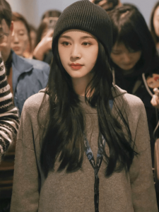 Right Version! Same Style as Wang Ziwen Woolen Cap Men and Women Casual Pure Color Thickened Knitted Hat Toque Beanie Hat Tide