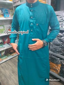 GAMIS JUBAH PRIA EMBOS HEXAGONAL