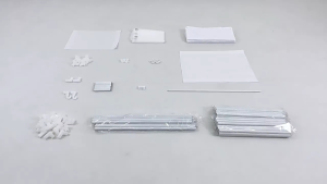 Clothes drying rack simple household bedroom clothes drying rack clothes storage dustproof coat rack