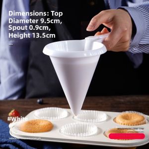 Handheld Baking Tool Cream Sugar Frosting Chocolate Separator Cupcake Measuring Dripper Kitchen Cooking Utensils Baking Tools