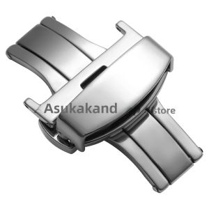 Dây Đeo Đồng Hồ Có Khóa Bướm Bằng Thép Không Gỉ Khóa Cài Dây Đeo Đồng Hồ Tương Thích Với Dây Đeo 10-22mm