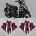 STIKER STRIPING LIS LES BODY MOTOR BEAT FI CBS 2021 2022. 