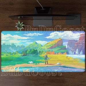 Bandai | Map Zeldas of Legends XXL HD Printing Mouse Pad Keyboard Mousepad large size Desk Mat PC Carpet Office Non-slip base Table pads