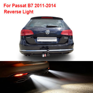 2pcs LED Reverse Light For Volkswagen For VW Passat B7 Accessories 2011 2012 2013 2014 Back Up Backup Lamp T15 W16W