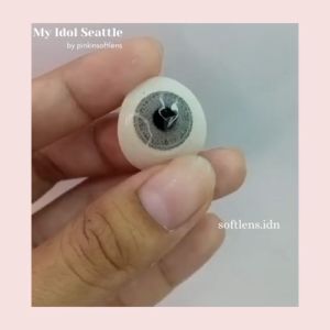 COD SOFTLENS.IDN My Idol Seattle 14mm Natural Lens by Pinkin - softlens grey normal only