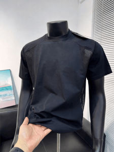 LIUBU | Quick-Drying Mesh Splicing Breathable T-Shirt