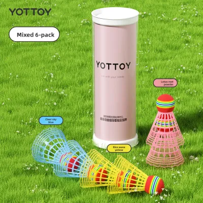 yottoy | Soft Foam Head Childrens Badminton Set