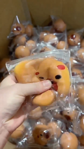 (DO99) การ์ตูนน่ารัก Capybara ความเครียดบรรเทาของเล่นเด็กยืดหยุ่น Rebound ของเล่น Deion บีบของเล่นของขวัญปาร์ตี้