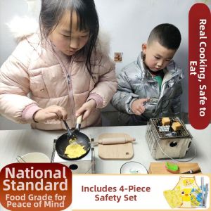LIWAN | Mini Real Cooking Play Kitchen Toy