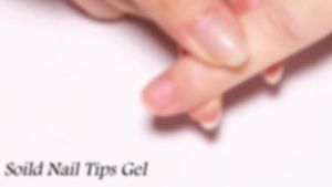 20ml Solid Nail Tips Gel for Press On Nails Adhesive 3 in 1 Nail Gel for Fake Nails Super Strong Acrylic Nail Gel