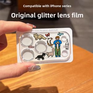 SHUXIE | Cute Cartoon High Definition Full Cover Lens Protector