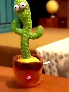 Little-Baybee ตูกตากระบองเพชรเลียนเสียงพูดได้ - Cactus Can Dance กระบองเพชรหรืออัดเสียง มีเพลง เต้นได้