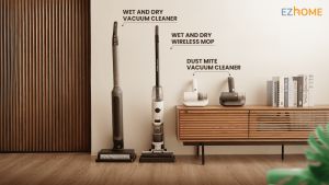 [ส่งฟรี] EZhome Dust Mite Vacuum Cleaner รุ่น EC10 เครื่องดูดไรฝุ่นแบบมีสาย ทำความสะอาดโซฟา และที่นอน รับประกัน 1 ปี