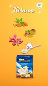 PROMO TERLARIS !! HITAWA Susu Kambing Etawa Plus Herbal Jahe Kunyit Temulawak mengatasi masalah Tulang dan Sendi