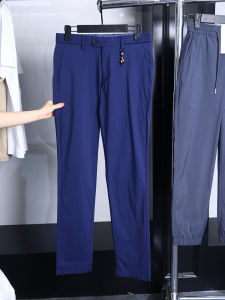 Quần Dài Ống Đứng Ôm Vừa Vặn Thời Trang Nam Mùa Xuân Hè Quần Dài Thường Ngày Đa Năng Đơn Giản Thanh Lịch Quần Dài Thẳng