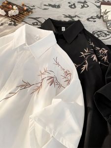 JIARONG | Chinese Style Summer Short Sleeve Shirt